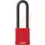 ABUS USA - 74HB/40-75 MK RED - Red MK Shackle 3in H 1/4in Dia 1-1/2in W 6 Pin Plastic Covered Padlock|70566922 | ChuangWei Electronics