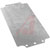 Altech Corp - 155-010 - Silver Gray, RAL 7001 Polyurethane Cast Aluminum, Al Si 12 Plate, Mounting|70075204 | ChuangWei Electronics