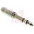 RS Pro - 392576 - Female 3.5 mm Stereo to Male 1/4 in Stereo Straight Adapter|70637925 | ChuangWei Electronics