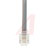 Tripp Lite - P410-007-SR - Tripp Lite 7ft Fax / Modem Flat Silver Patch Cable RJ11 Male / Male 7'|70590996 | ChuangWei Electronics