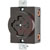 Hubbell Wiring Device-Kellems - HBL20403 - black phenolic 30A 600V AC max 3P4W hubbellock recptacle connector|70116229 | ChuangWei Electronics