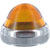 Dialight - 080-0533-303 - Chrome Plated Brass Round 1.14 in. 1 in. 1.14 in. Amber Indicator Lens|70081472 | ChuangWei Electronics
