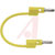 Pomona Electronics - B-12-4 - Yellow 12 Inch Stack-Up Banana Plug Each End Patch Cord|70198439 | ChuangWei Electronics