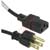 Volex Power Cords - 17503 10 B1 - degC Black 125 V 1250 W 0.29 in. 9 ft. 10 in. SJT 10 A Power Cord|70115994 | ChuangWei Electronics