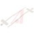 RS Pro - 390274 - 100mmx2.5 mm White Nylon Non-Releasable Cable Tie|70637915 | ChuangWei Electronics