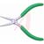 Apex Tool Group Mfr. - DN54GV - Carded 5 In. Flat Nose Plier With Green Cushion Grips Xcelite|70222176 | ChuangWei Electronics