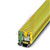 Phoenix Contact - 1402788 - Green-YL 5.2mmW 24-14AWG .2-2.5sq.mm Screw Ground DIN Rail Term Blk Conn|70170058 | ChuangWei Electronics