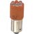 SloanLED - 197-DP281 - RED 28 VOLT DUAL POLARITY BAYONET BASE CLUSTER T-3-1/4 Lamp; LED|70015434 | ChuangWei Electronics