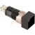 NKK Switches - HB16SKW01 - SQUARE SHROUD ON-ON SPDT Lighted Pushbutton Switch|70192403 | ChuangWei Electronics