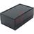 Box Enclosures - 40-32-NO-R-BL - 3.8X2.4X1.5 BLACK RECESSED TOP NO BATT ABS ENCLOSURE|70020400 | ChuangWei Electronics