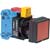 IDEC Corporation - HW2B-M1F11-R - 1NC-1NO RED Momentary FLUSH SQUARE Pushbutton NON-Illuminated Switch|70174975 | ChuangWei Electronics
