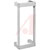 Bud Industries - WRR-2264 - 76.75 in. 18 in. 42 x 19 in. Natural 84.05 in. Steel Rack, Wall Mount|70148502 | ChuangWei Electronics
