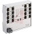 HARTING - 20761163000 - 100 Mbit/s 10 Mbit/s 16 RJ45 port DIN Rail Mount Ethernet Switch|70448937 | ChuangWei Electronics