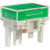 NKK Switches - AT4027JF - CAP PUSHBUTTON RECT CLEAR/GREEN|70364782 | ChuangWei Electronics