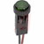 SloanLED - 5002-1226 - 20mA 1.2In. 6In. Wire /Snap T 1-3/4 12V 1/2In. Green LED Indicator,Pnl-Mnt|70015769 | ChuangWei Electronics