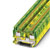 Phoenix Contact - 3211766 - 6.2mm W Green-Yellow 24-10 AWG Push-In Conn Ground DIN Rail Term Blk Conn|70170335 | ChuangWei Electronics