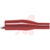 Pomona Electronics - 3491-2 - 1.86 in. Vinyl Red 5 45 V (RMS)/DC Steel, Nickel Plated Clip, Minigator|70198014 | ChuangWei Electronics