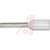 American Electrical, Inc. - 1181050 - White Copper 2.5mm(Min.) 8mm 13.5mm Insulated Wire Ferrule 20-24 AWG Ferrule|70037432 | ChuangWei Electronics