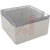 Hammond Manufacturing - 1554S2GYCL - 1554 Series NEMA13 6.3x6.3x3.5 In Gray Polycarbonate,UL945V Wallmount Enclosure|70163929 | ChuangWei Electronics