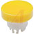 NKK Switches - AT3002EB - Polycarbonate ForYB Series Yellow Round Solid Cap Accessory|70192576 | ChuangWei Electronics