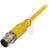 Balluff - BCC05ER - PVC 5m 4cond. M12 Male to Cut-end; Yellow Cordset|70375483 | ChuangWei Electronics