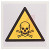 RS Pro - 8134457 - 100x100mm Hazard Warning Toxic Sign with Pictogram Only Vinyl|70656039 | ChuangWei Electronics