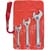 Apex Tool Group Mfr. - AC3 - 3-Pcs 15/16In. To 1-5/16In. Adjustable Wrench Set With Pouch Crescent|70221982 | ChuangWei Electronics