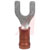 TE Connectivity - 32053 - Stud Sz 8 Red 22-16AWG Spade Tongue Terminal|70084134 | ChuangWei Electronics