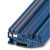 Phoenix Contact - 3212400 - Blue 26-14AWG 3.5mmSpng 4Conts Push-inPlug Feed-Thru 1Lvl DIN-Rail TermBlk Conn|70239248 | ChuangWei Electronics