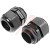 RS Pro - 6694689 - IP68 22 - 32mm Cable Dia Range M40 Black Nylon Cable Gland With Locknut|70647001 | ChuangWei Electronics