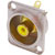Neutrik - NF2D-4 - Jacks RCA D series style- yellow - nickel|70549089 | ChuangWei Electronics