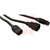 Volex Power Cords - 17271A 10 B1 - 60 degC Black 250 V 3250 W 10 Ft.:2 Ft. Legs 13 A Y-Cord|70116066 | ChuangWei Electronics