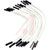 Twin Industries - TW-FP-10 - 10cm wire length 10 per pack Female to Female Ends Machine Pin Jumper Wires|70356997 | ChuangWei Electronics