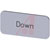 Siemens - 3SU19000AC810DM0 - DOWN SILVER 12.5 X 27MM INSCR. LABEL|70623098 | ChuangWei Electronics