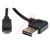 Tripp Lite - UR050-003-RA - Right-Angle USB 2.0 A (Male) to Micro-USB A (Male) Device Cable|70332673 | ChuangWei Electronics