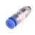 SMC Corporation - KCH04-M5 - Push In 4 mm M5 x 0.8 Male Pneumatic Straight Threaded-to-Tube Adapter|70401260 | ChuangWei Electronics