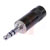 Neutrik - NYS231B - Nickel Plug Black Metal Handle 3.5mm Stereo Plug AV Rean Connector|70088573 | ChuangWei Electronics