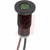 SloanLED - 444-122 - Water Resistant Green 12Volt Flush T-1-3/4 Pnl-Mnt; LED Indicator|70015630 | ChuangWei Electronics