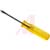Apex Tool Group Mfr. - S3163 - Amber Handle 3/16 In. X 3 In. Regular Square Blade Screwdriver Xcelite|70223009 | ChuangWei Electronics