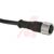 Banner Engineering - MQDC-406 - Black PVC 2 Meters Single End 4 Pin Female Straight M12 Euro Cordset|70168844 | ChuangWei Electronics