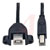 Tripp Lite - U025-001-PM - 1ft Panel Mount USB 2.0 Extension CableUSB B Male / Female 1'|70589900 | ChuangWei Electronics