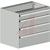 Sovella Inc - 60835301 - casters 5x3.94 Drawer unit 75/56-1|70701832 | ChuangWei Electronics