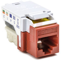 HellermannTyton RJ45FC5E-RED