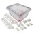 Serpac - I342S,TCBC - Screw Top Lid- Top Clear Bottom Clear Industrial Enclosure|70369076 | ChuangWei Electronics