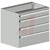 Sovella Inc - 60949301 - casters 6x3.94 Drawer unit 75/66-1|70742351 | ChuangWei Electronics