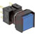 Omron Automation - A165-AAA-2 - ALTERNATE BLUE SQUARE 2 SIDES GUARDED DPDT NON-Illuminated Pushbutton Switch|70179901 | ChuangWei Electronics