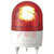 Patlite - KHE-24U-R-Z - Silver Body 24VDC Red Light Flashing and Rotating 100mm KHE LED Strobe|70237639 | ChuangWei Electronics