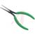 Apex Tool Group Mfr. - NN55V - Green Cushion Grip 5.2 In. L Slim Line Needle Nose Serrated Jaws Pliers Xcelite|70222683 | ChuangWei Electronics