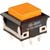 NKK Switches - UB26KKW015D-DD - Snap-In Amber On-On DPDT Illuminated Low-Profile Pushbutton Switch|70192191 | ChuangWei Electronics